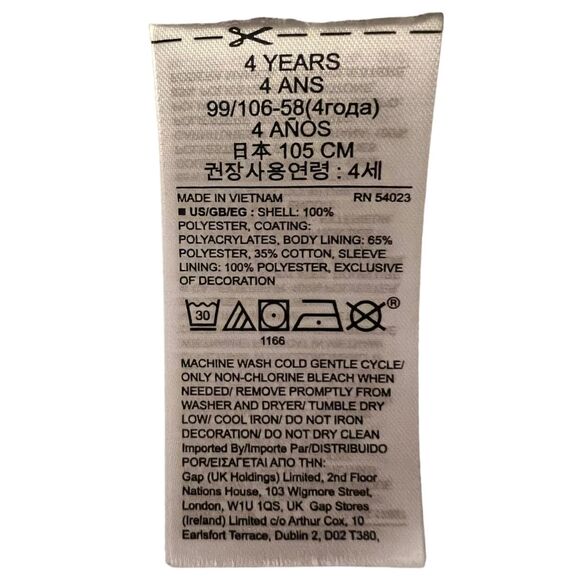 baby Gap Camo Jacket 4T - Picture 5 of 5